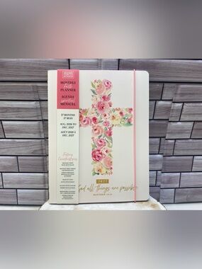 Orange Clrcle Studio ❤️2026-2027 Monthly Planner 17mo. Rose Cross